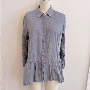 Sunday In Brooklyn Button Down Blouse